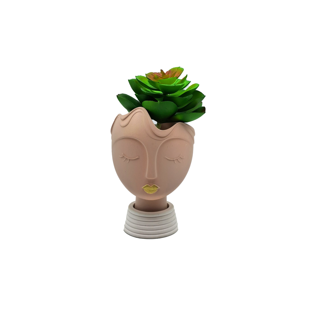 Bongelli Preziosi Vaso piccolo con viso di uomo dalle linee moderne con  finiture di design