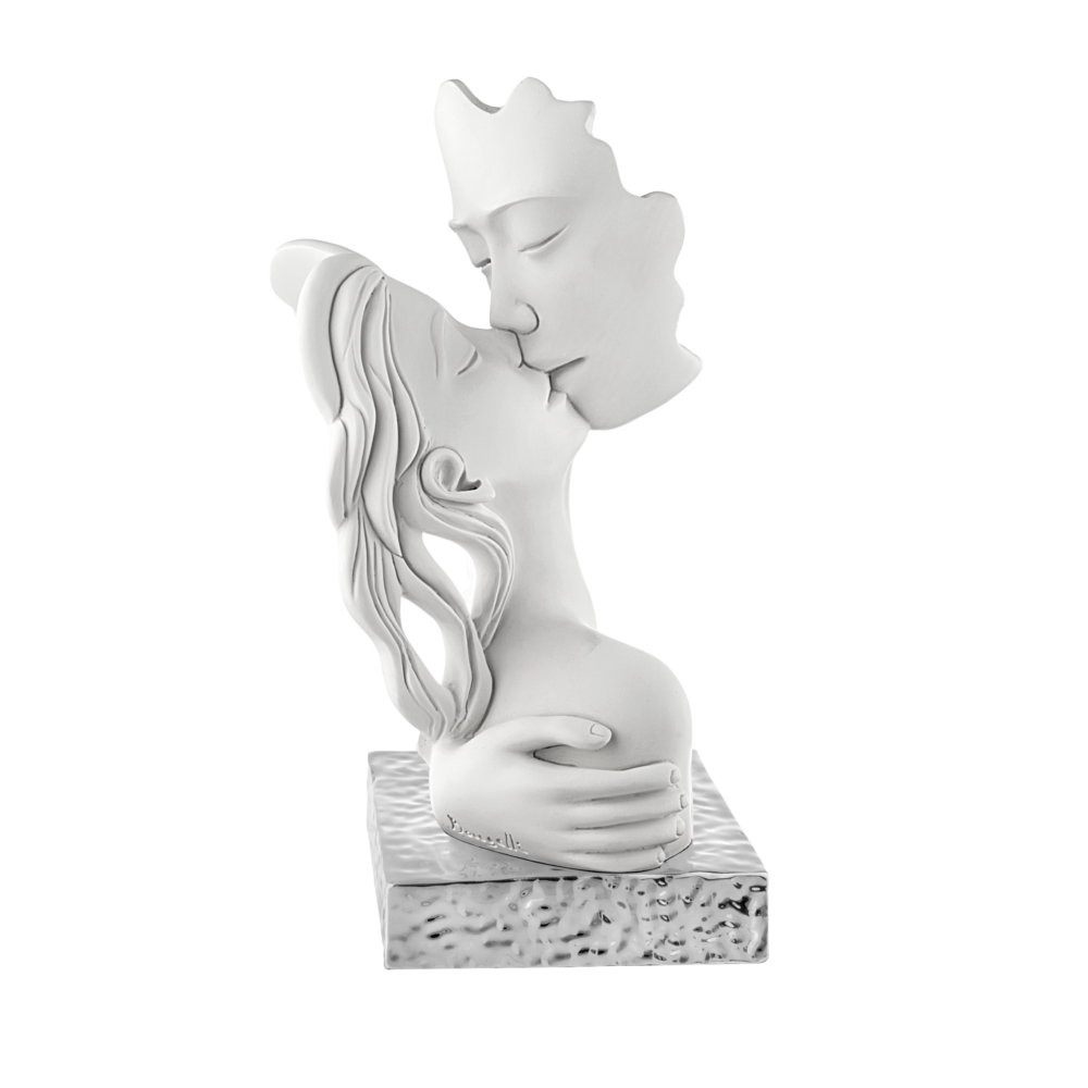 Scultura bacio h. 38 cm - Bongelli Preziosi