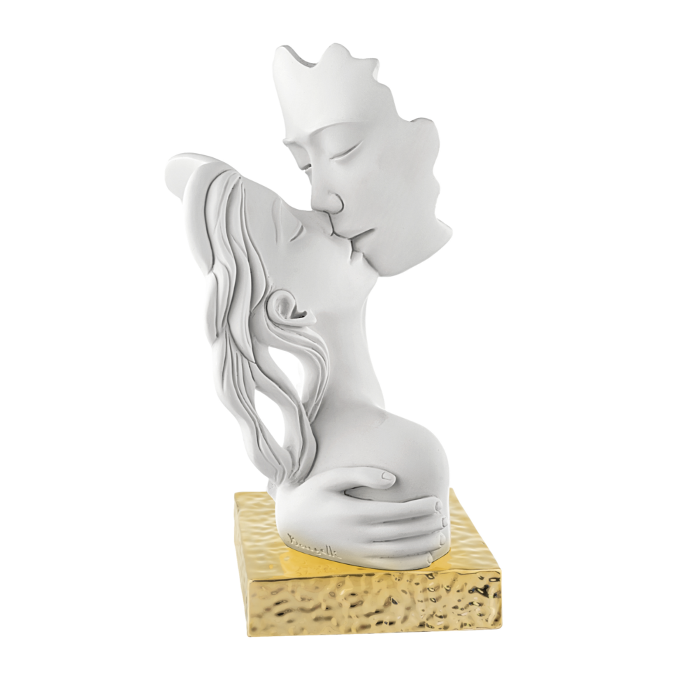 Scultura bacio h. 38 cm - Bongelli Preziosi